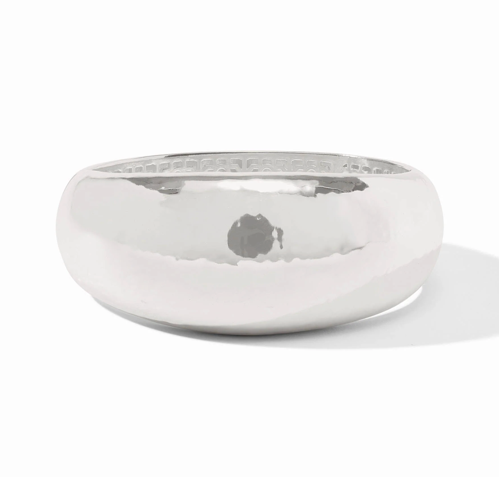 Julie Vos Catalina Statement Hinge Bangle - Silver