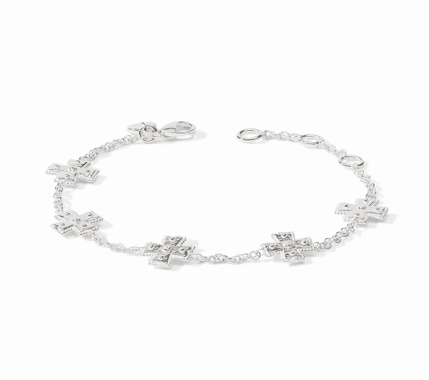 Julie Vos Canterbury Delicate Bracelet - Silver