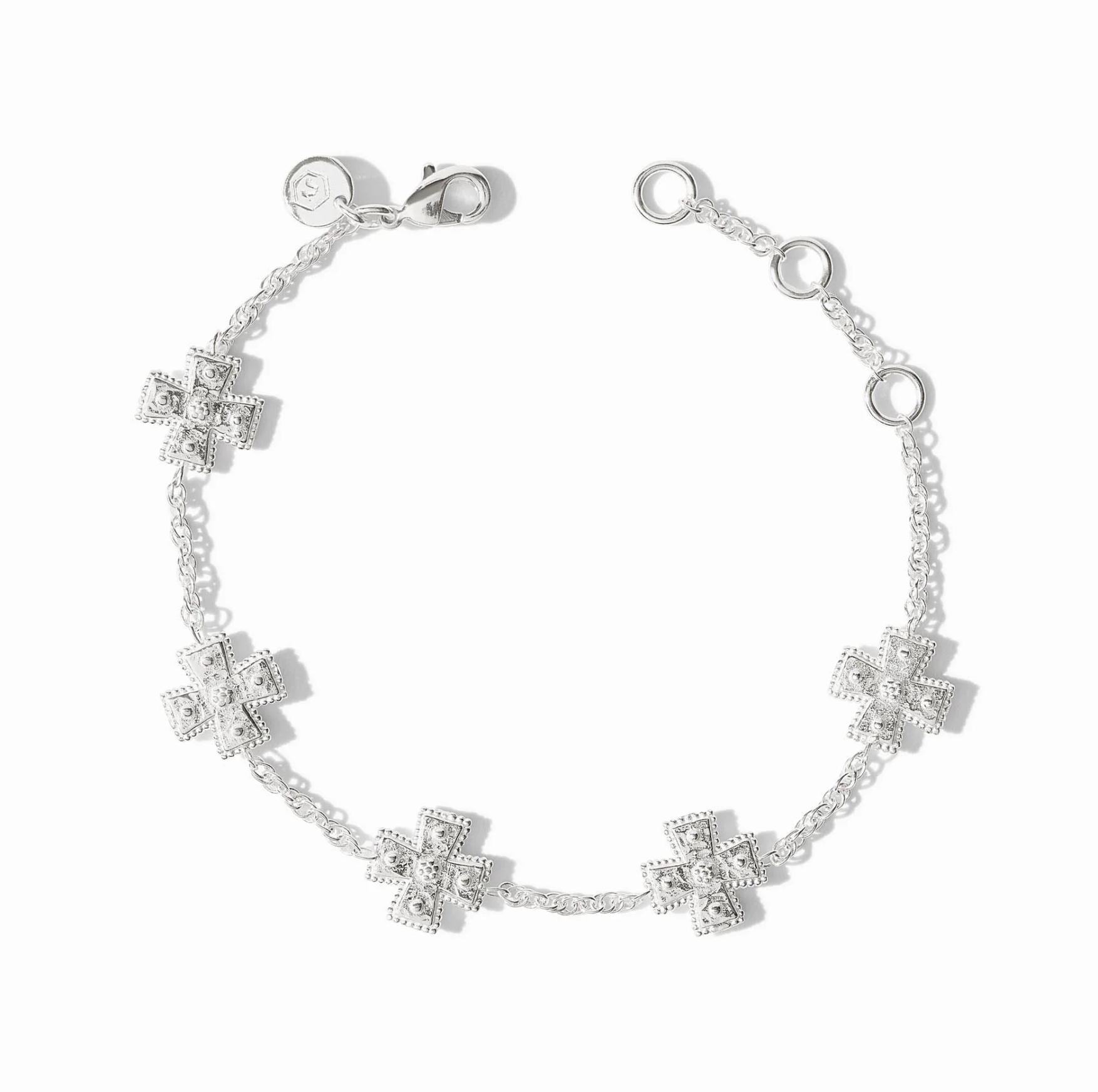 Julie Vos Canterbury Delicate Bracelet - Silver