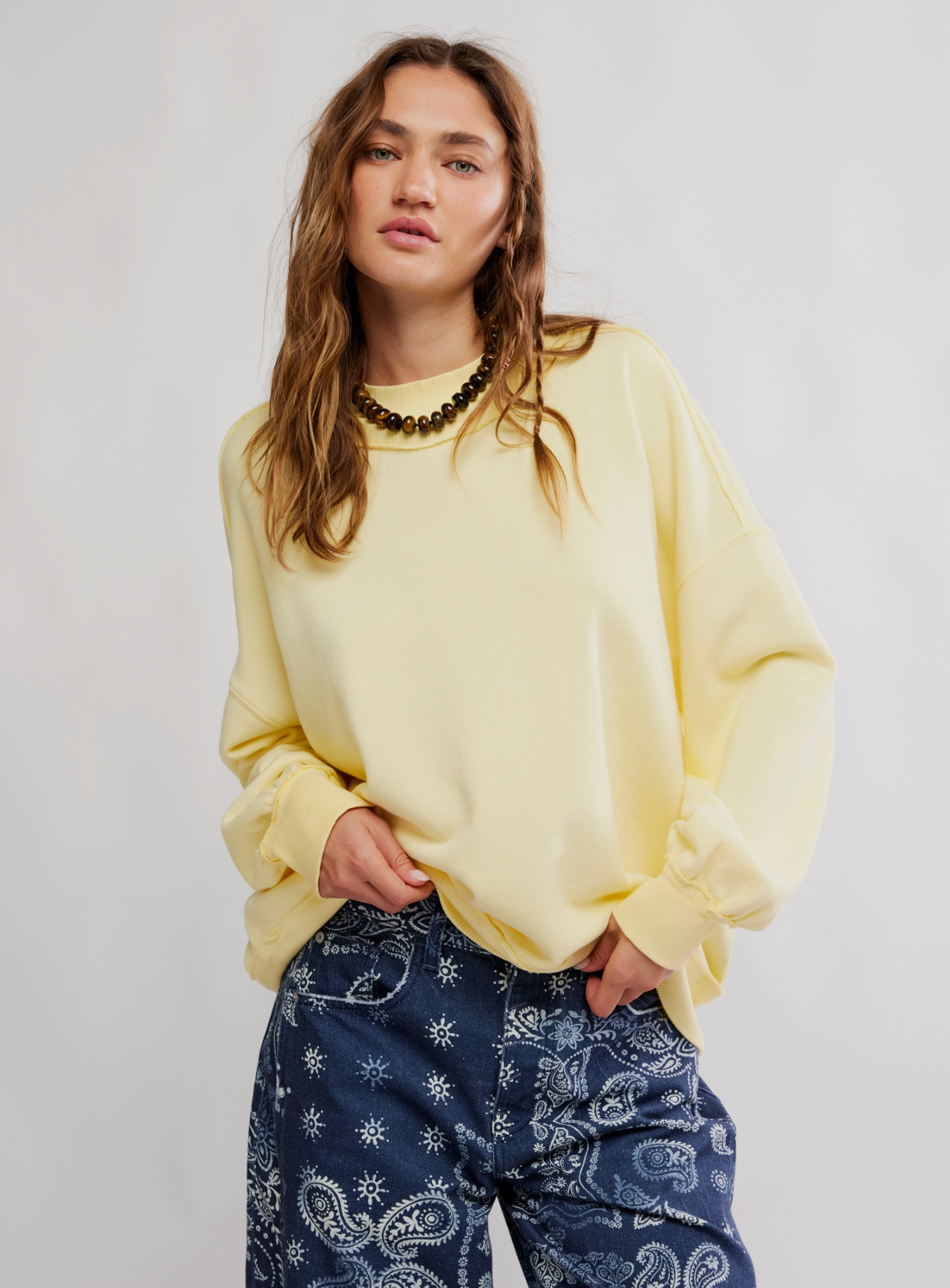 Free People Palm Springs Pullover