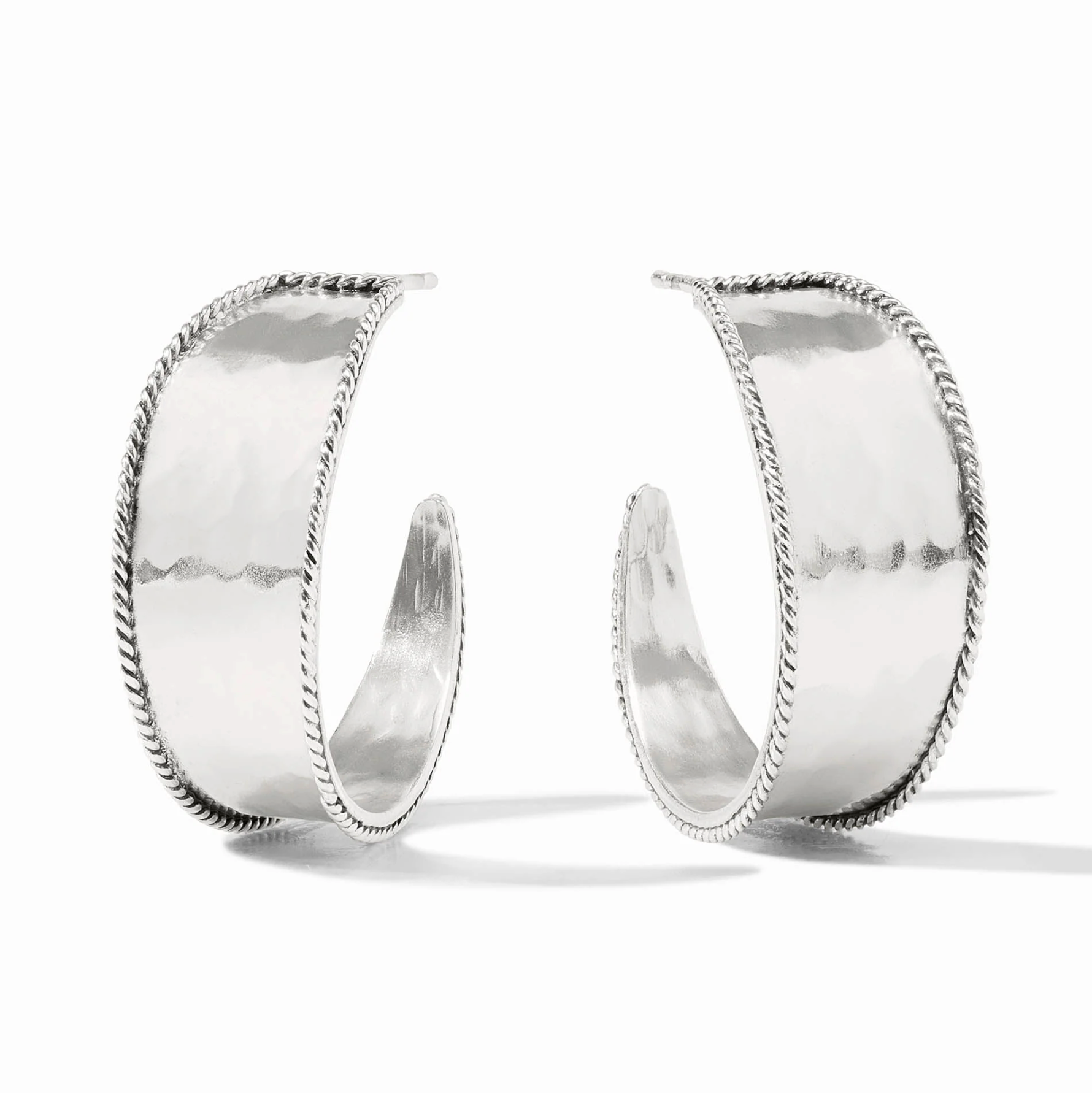 Julie Vos Savoy Hoop - Silver