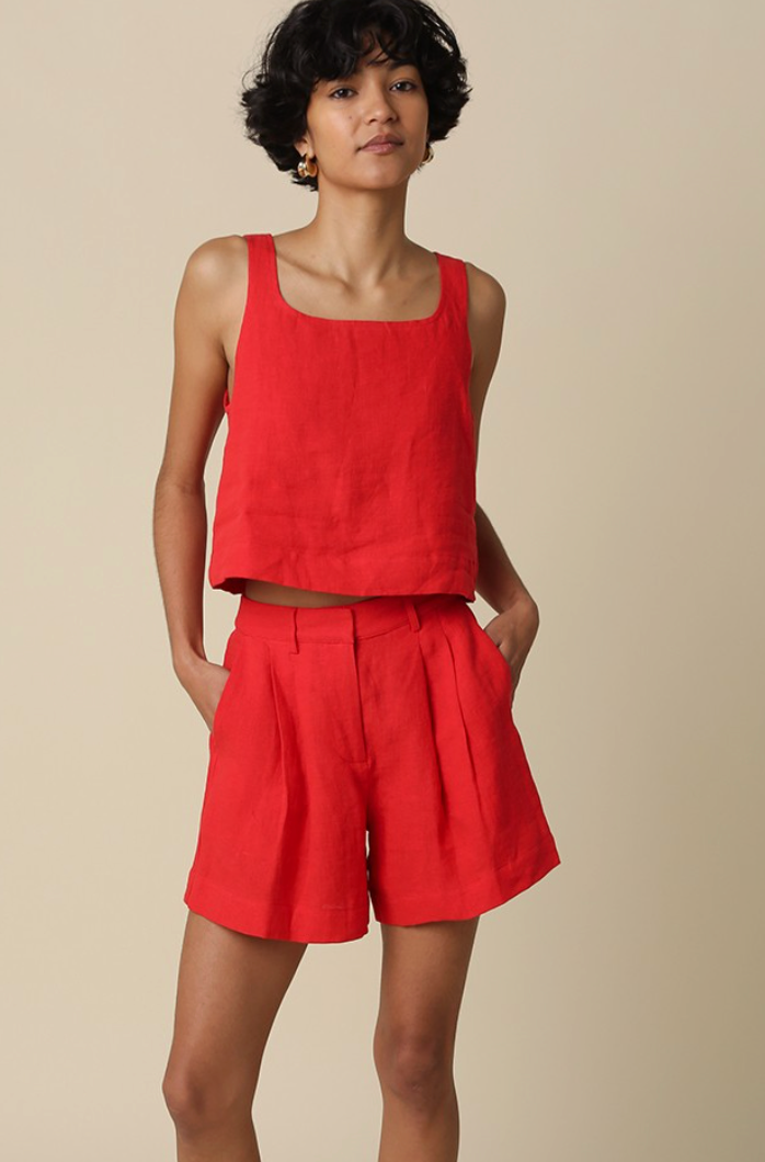 Carson Linen Shorts
