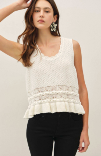 Isla Ruffle Hem Top