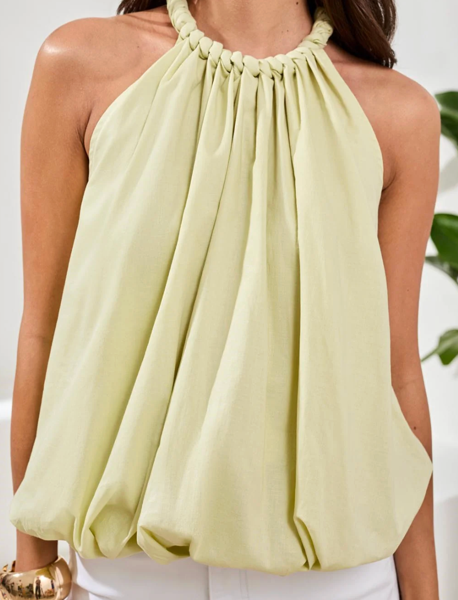 Tribal Amalfi Bubble Hem Top - FINAL SALE 40% OFF IN CART