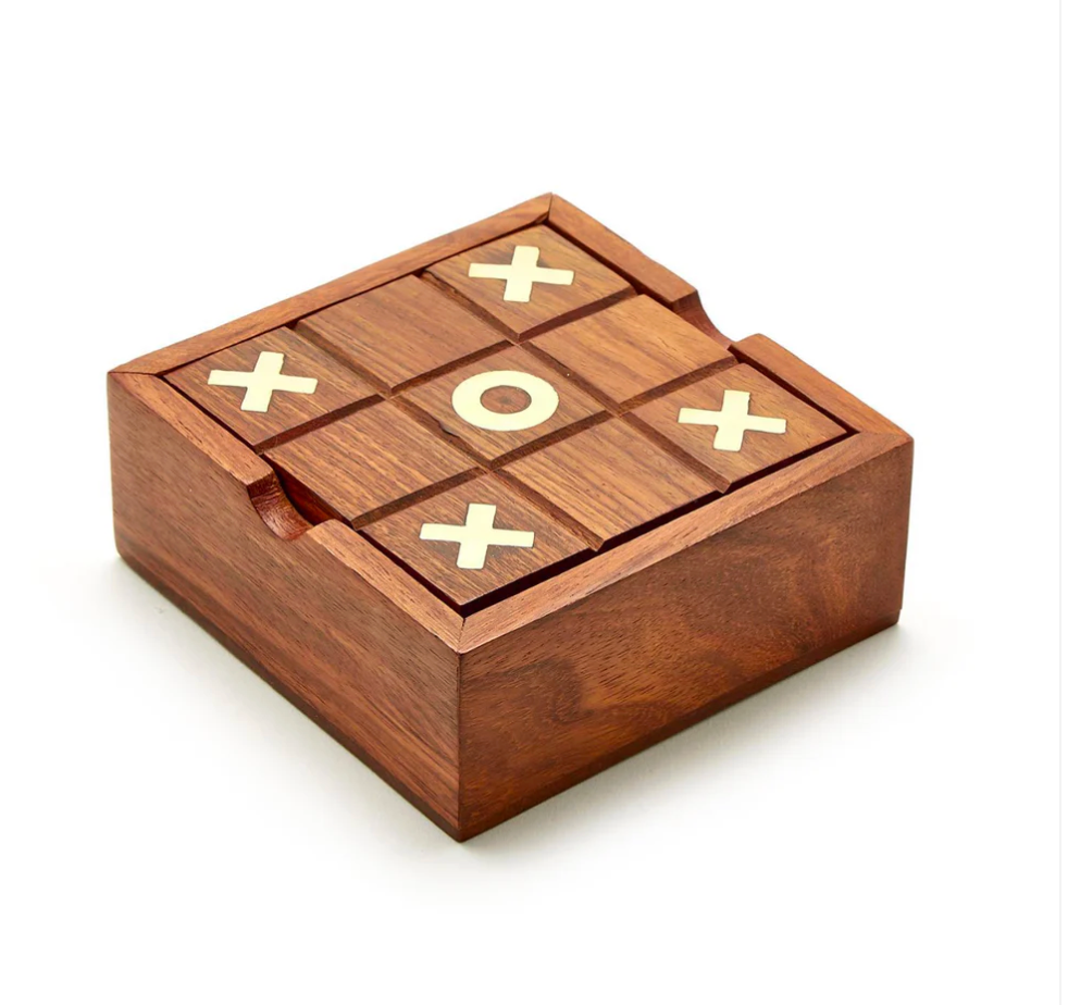 Tic-Tac-Toe / Solitare Game Set