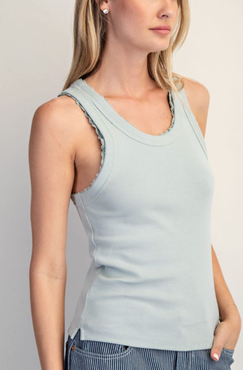Regina Ribbed Tank