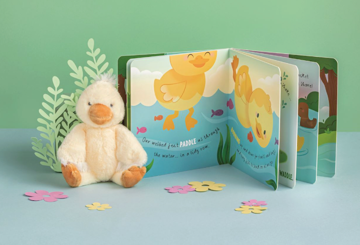 Mabel The Duck Book + Plush Set