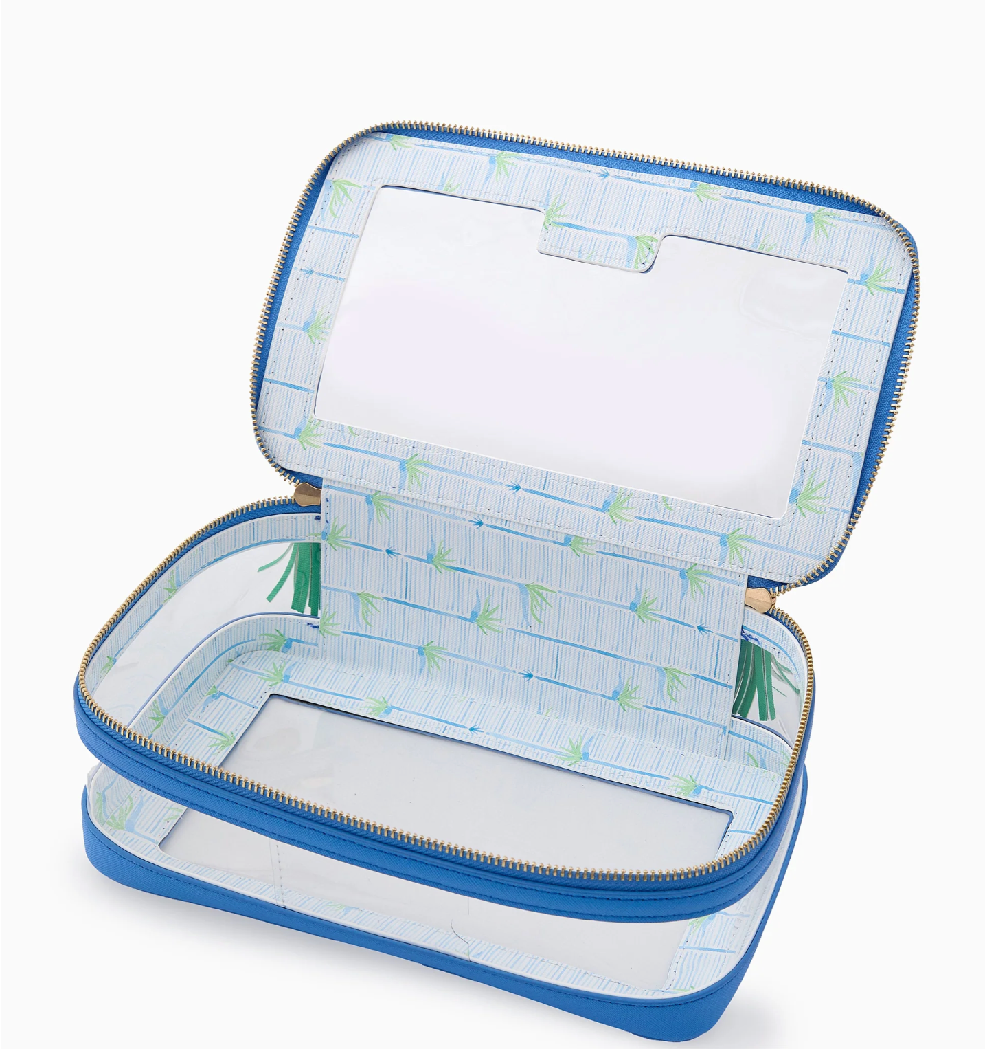 Blue Tile Storage Bag