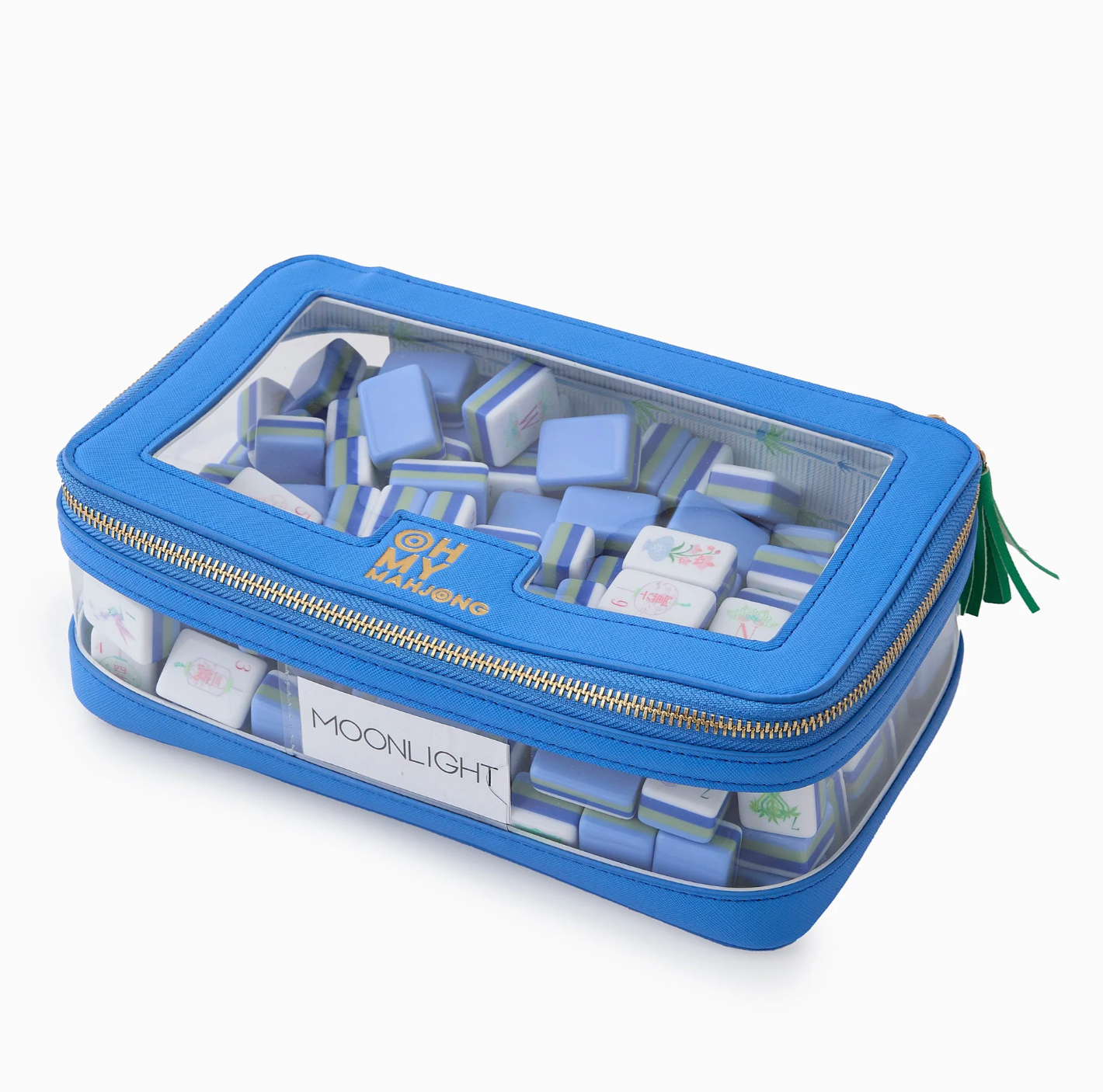 Blue Tile Storage Bag