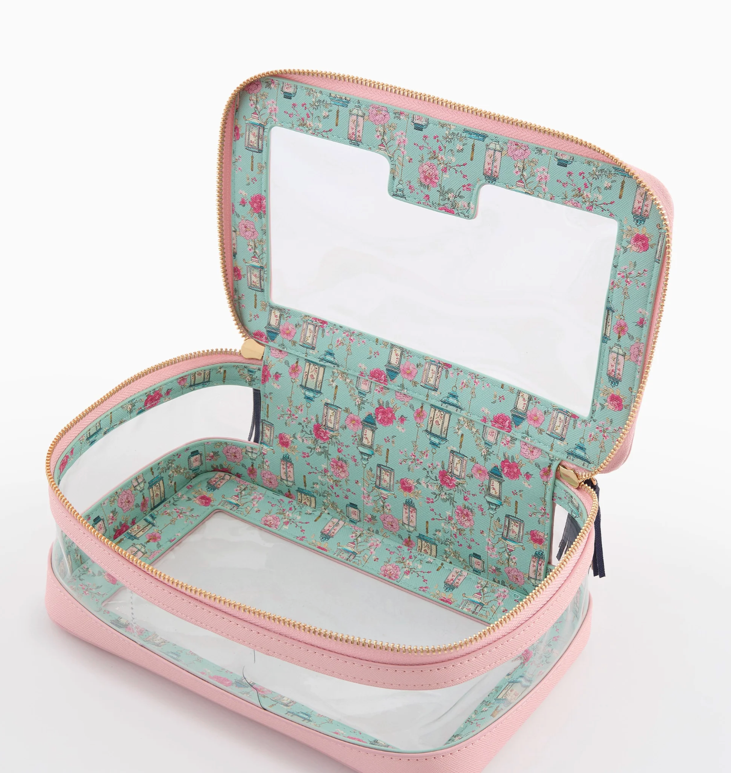 Light Pink Tile Storage Bag