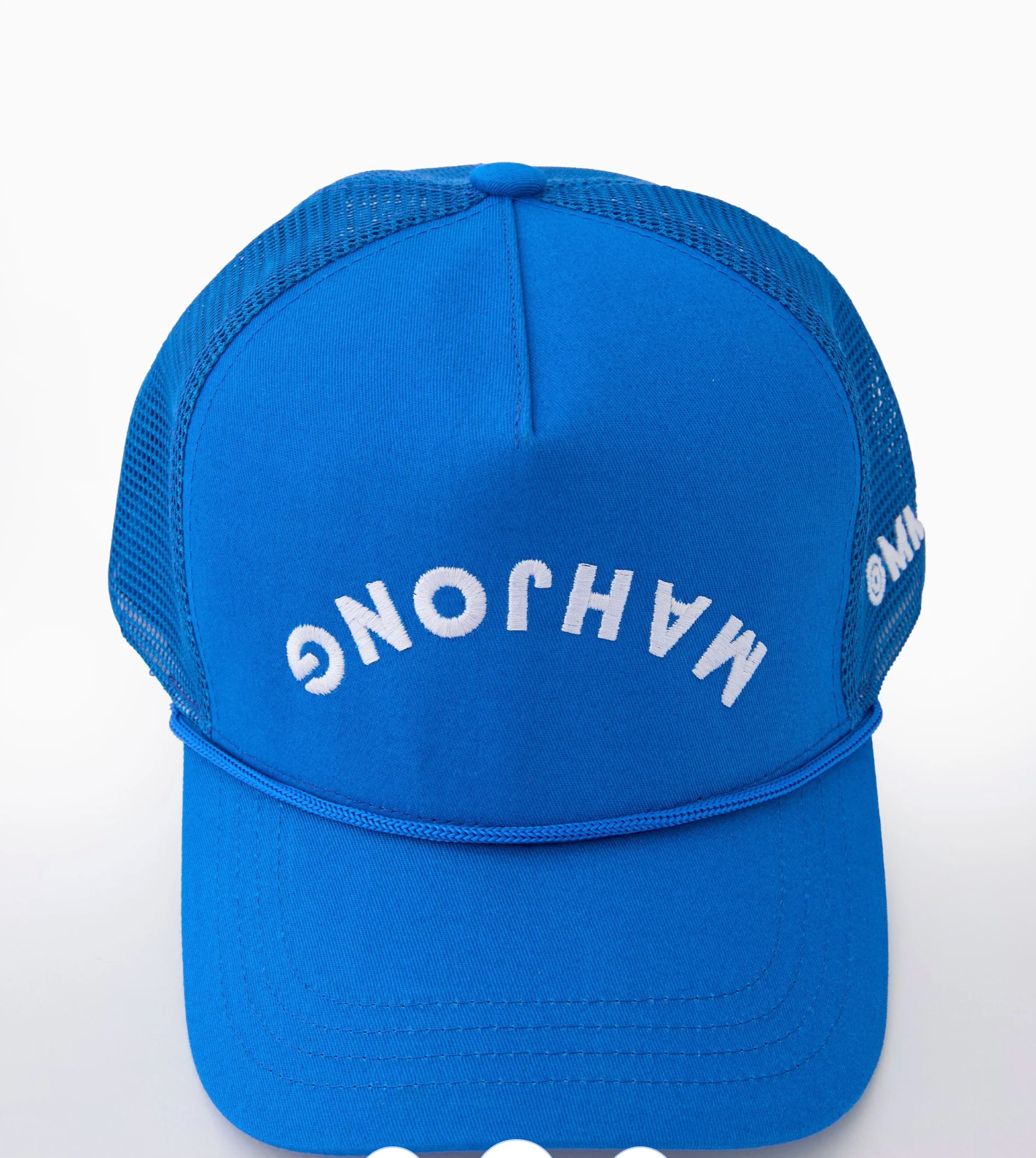 Blue Mahjong Flip Hat