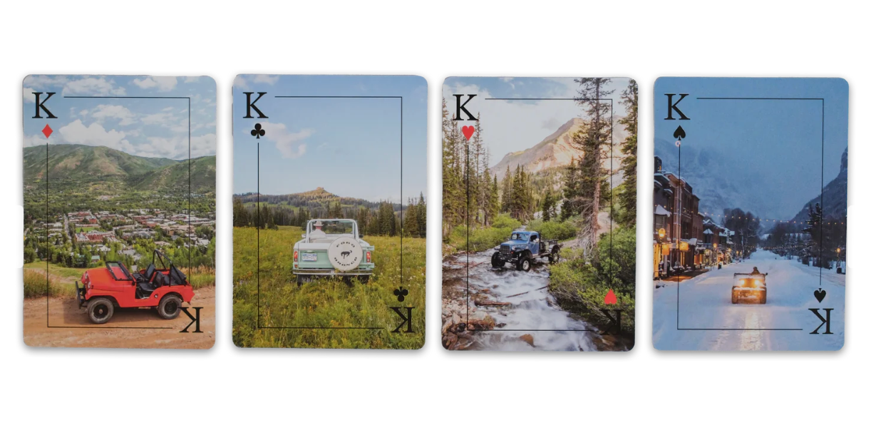 Mountain Rides Playing Cards