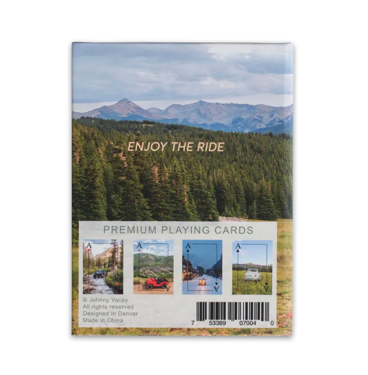 Mountain Rides Playing Cards