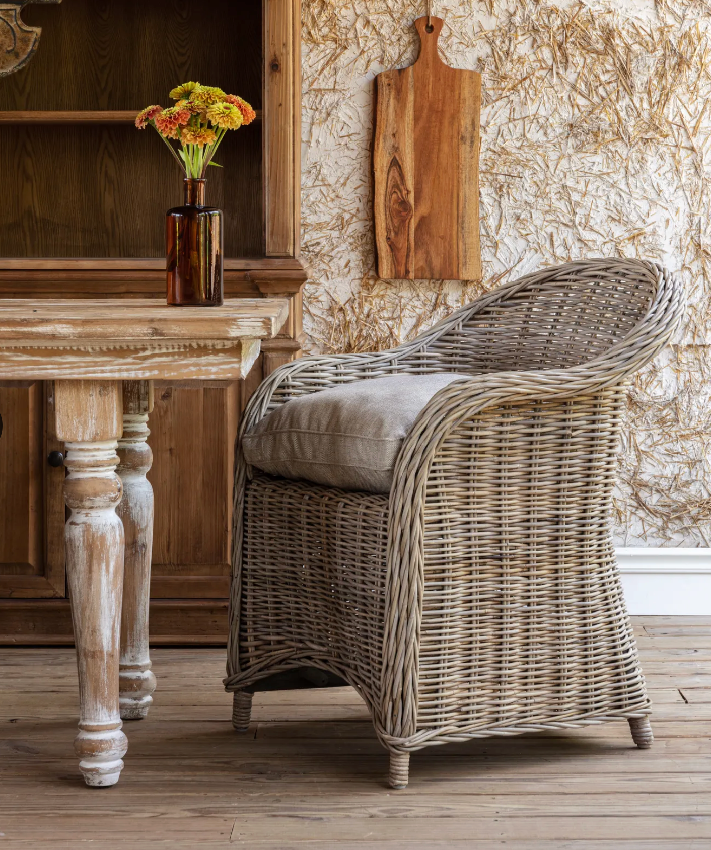Porch View Rattan Chair