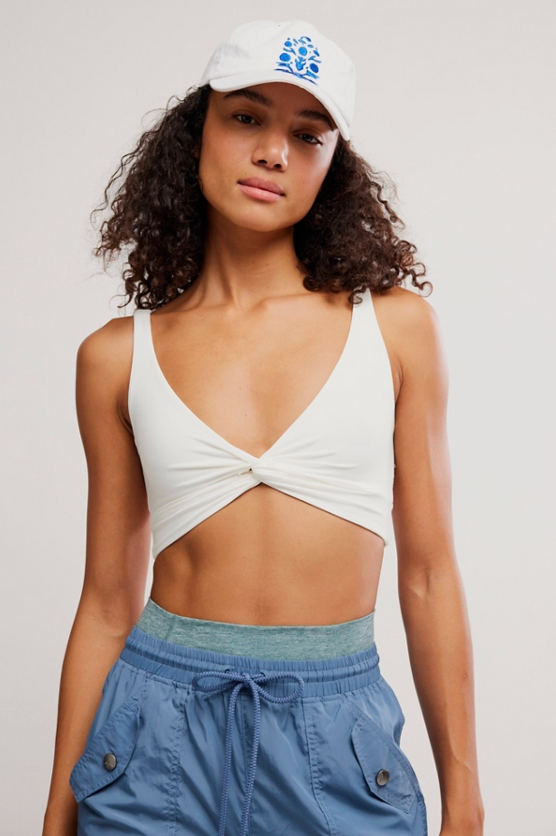 Free People Never Better Twist Crop