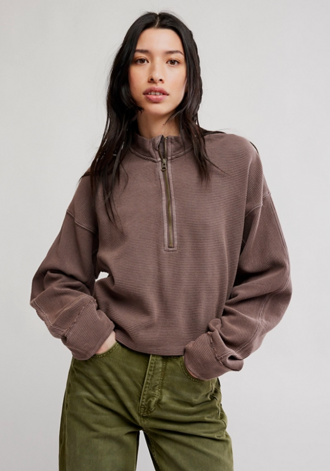 Free People Celeste Quarterzip