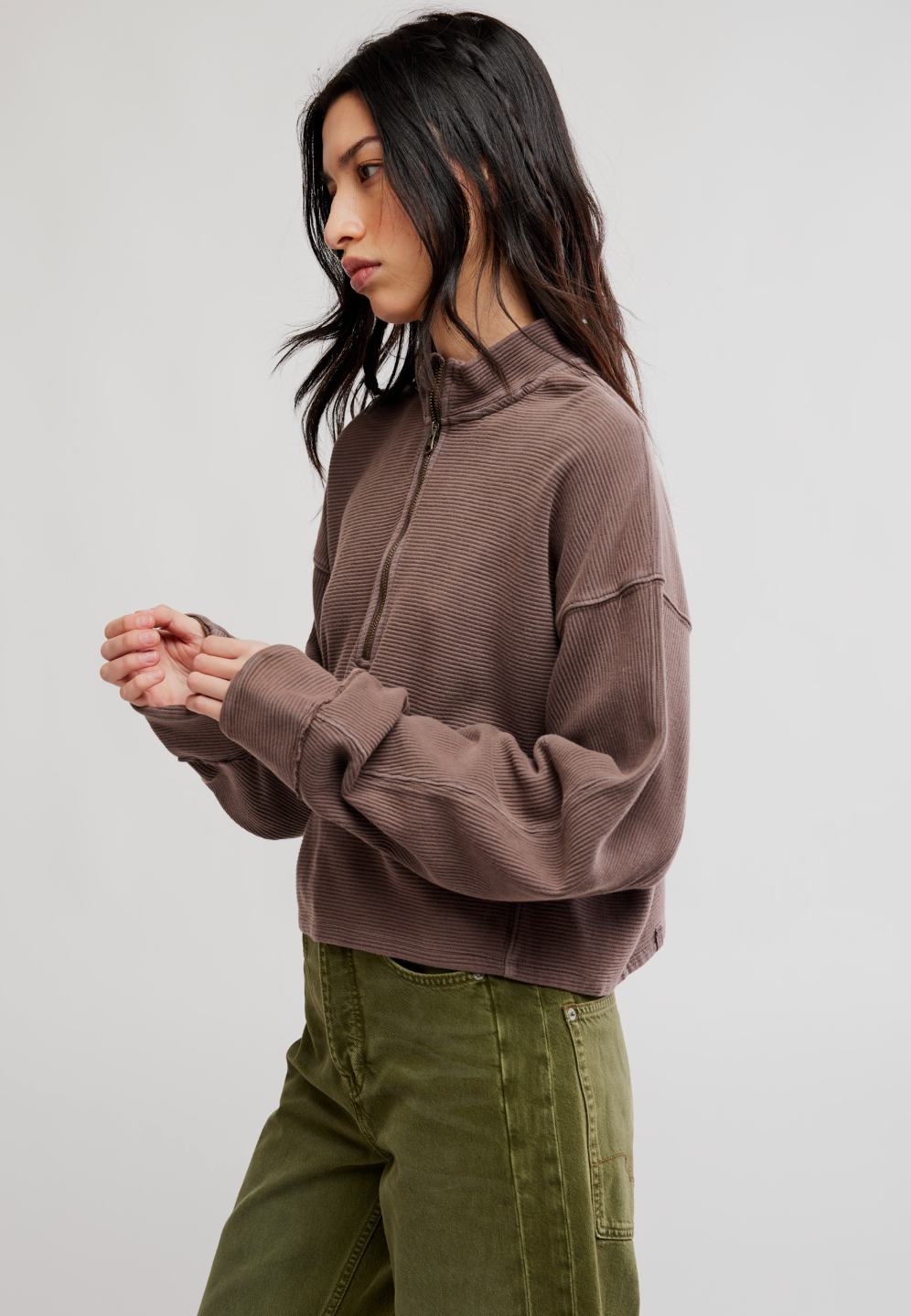 Free People Celeste Quarterzip