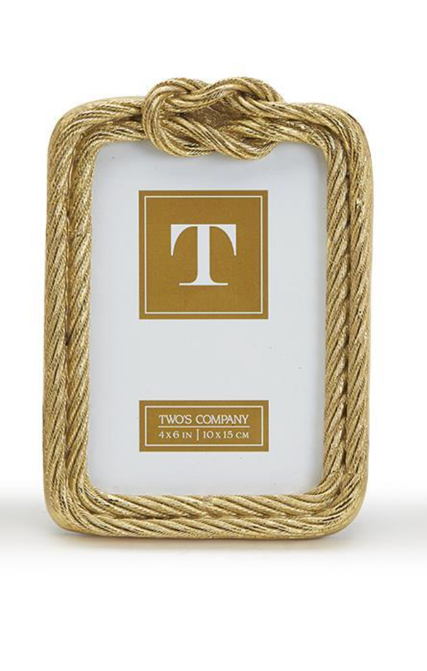 Golden Threads Top Knot Rope Frame