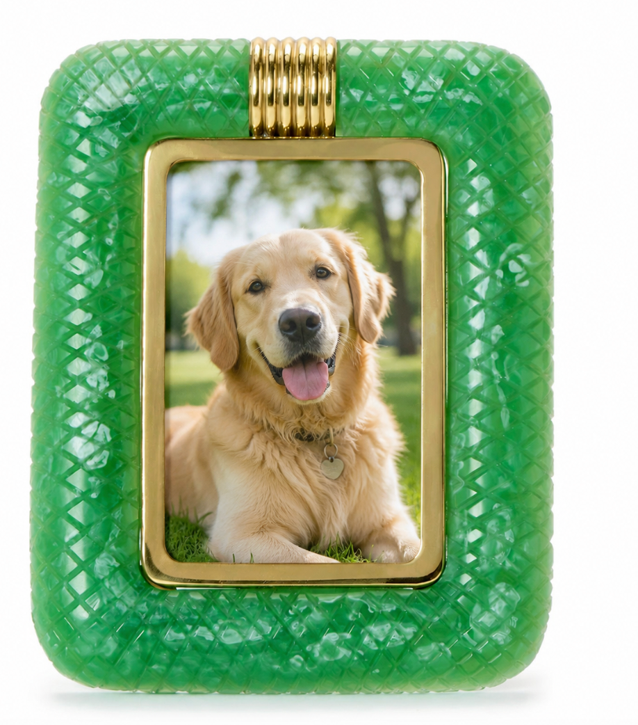 Jade Green Photo Frame 4 x 6