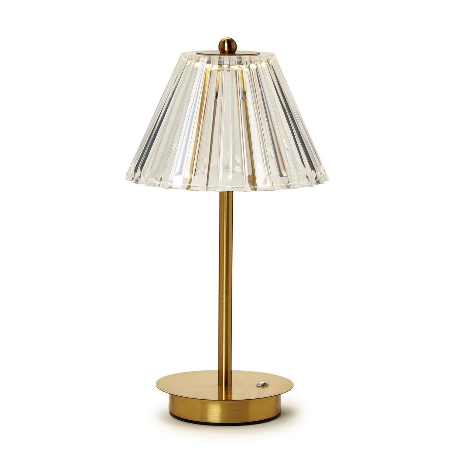 LED Portable Cordless Table Lamp with Acrylic Shade