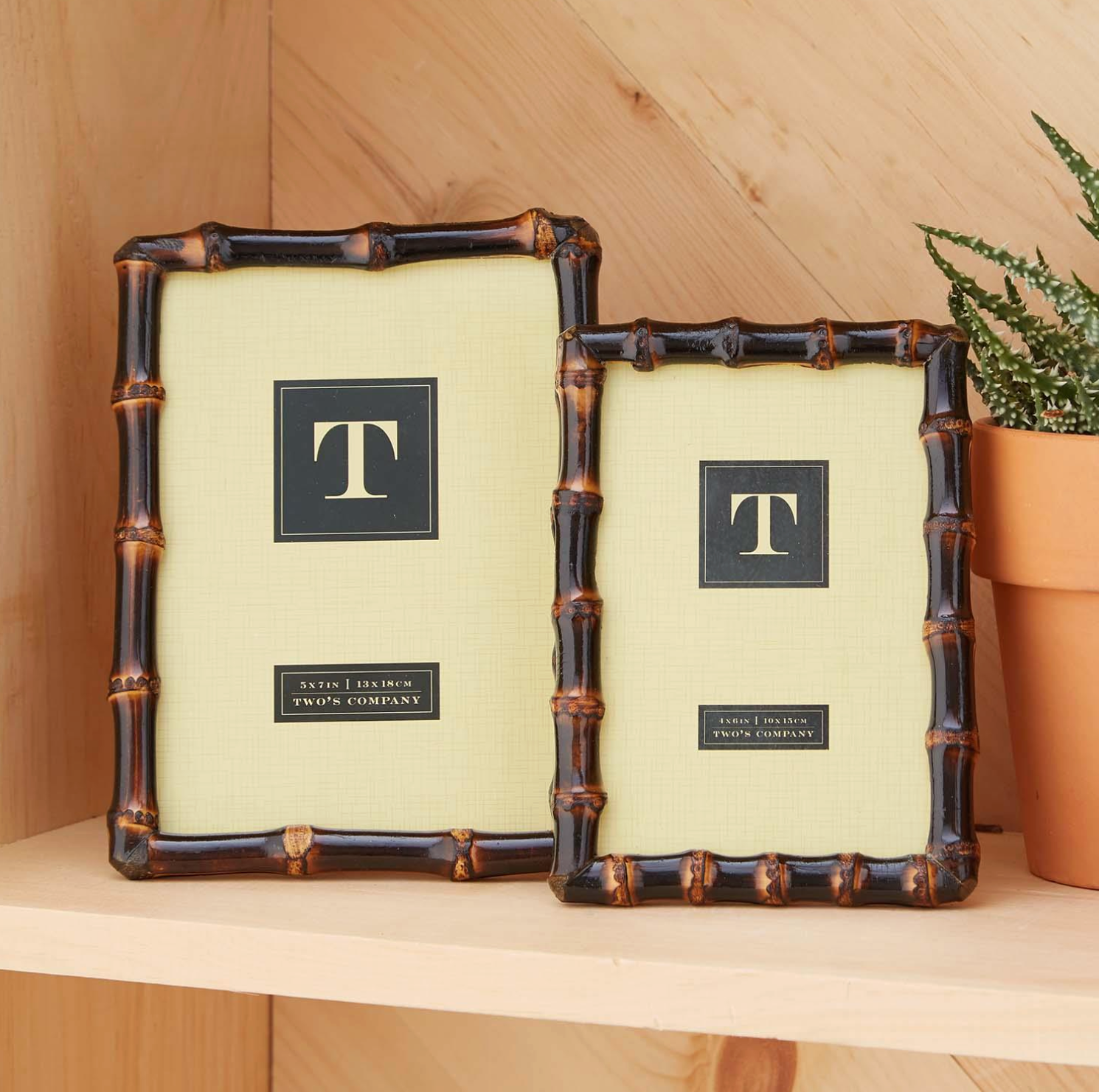 Tortoise Bamboo Photo Frame