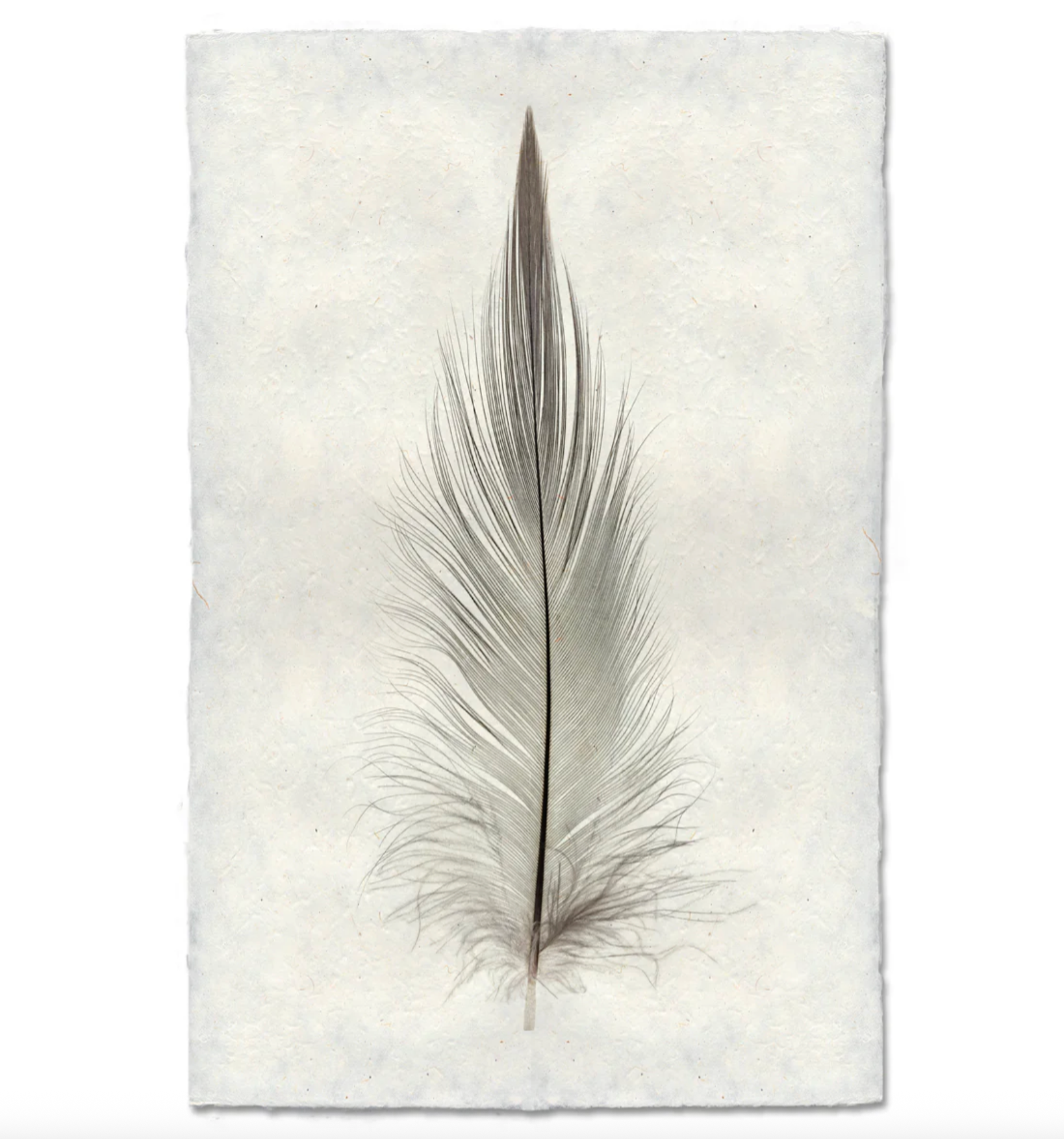 Nepalese Handmade Print - Heron