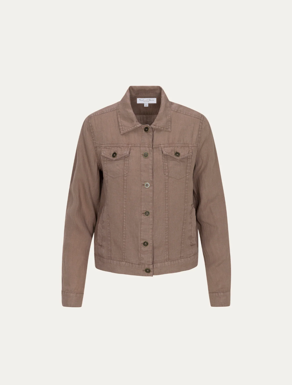 Michael Stars Jean Linen Jacket