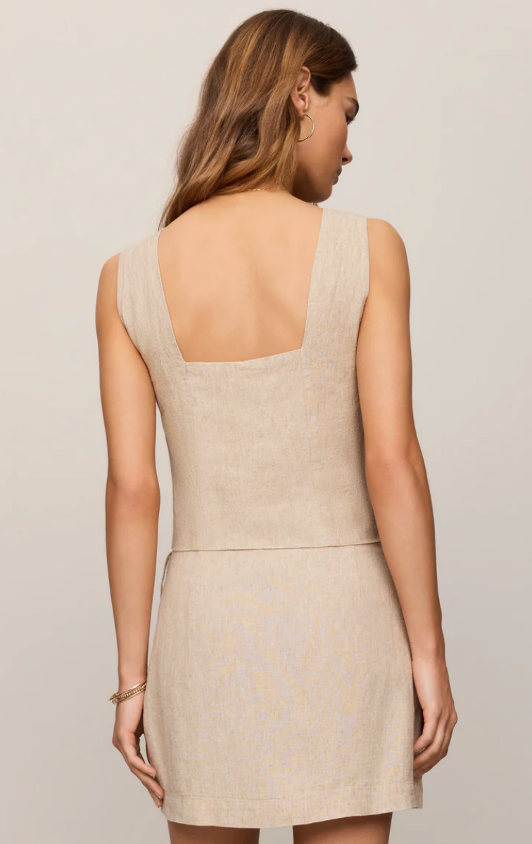 Z Supply Magnolia Linen Top