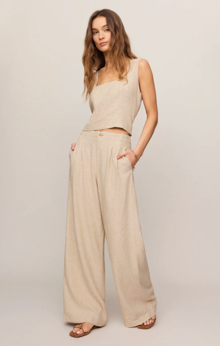 Z Supply Magnolia Linen Top