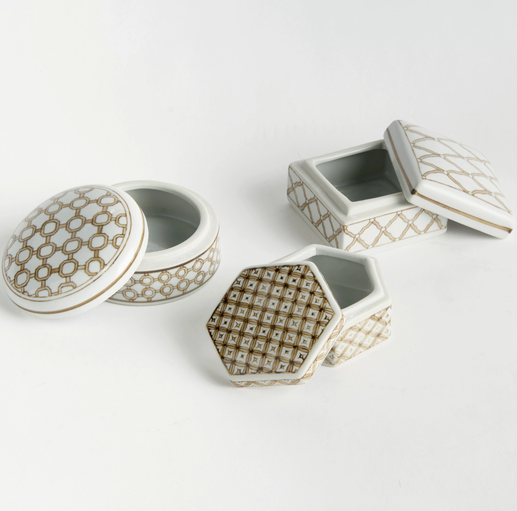 Province Lidded Boxes