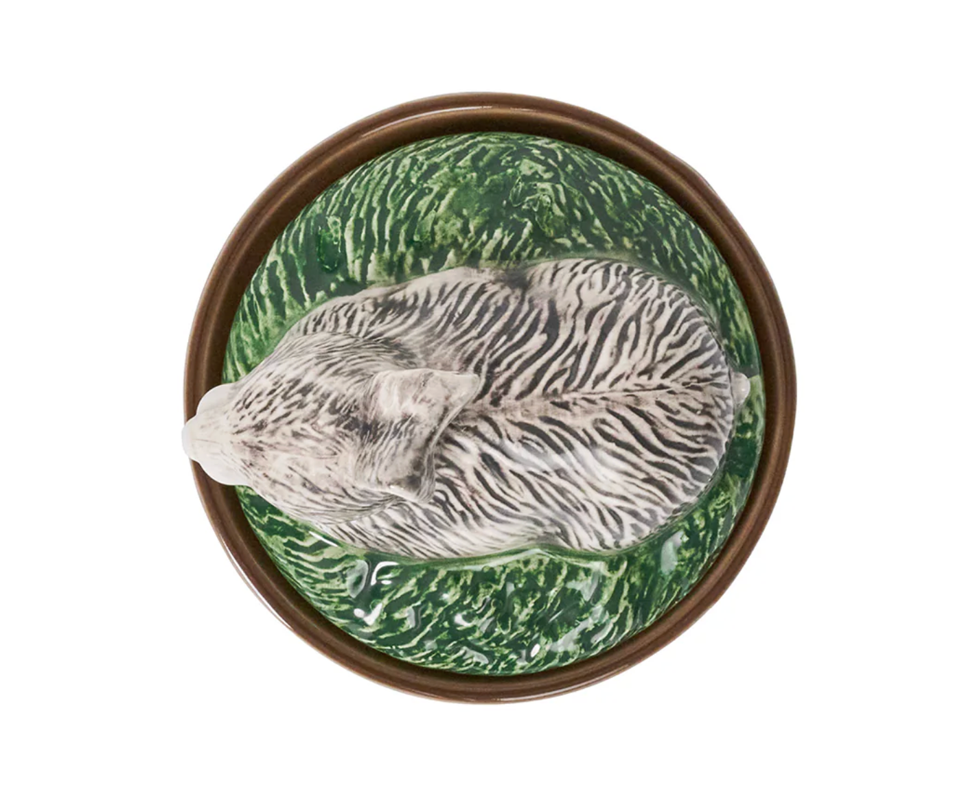 Forest Walk Rabbit Bowl w/ Lid