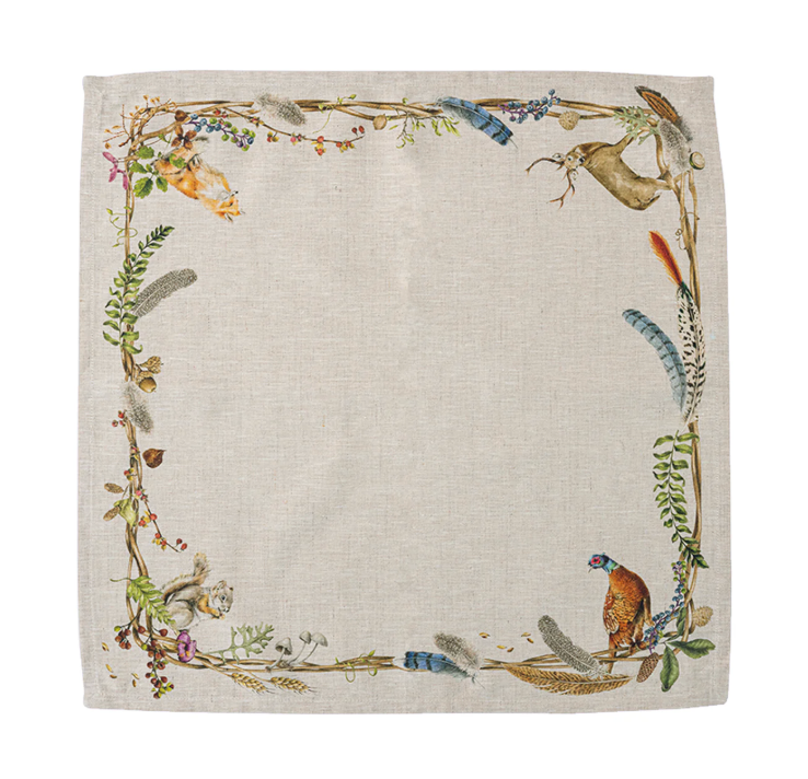 Forest Walk Animal Napkins - Set of 4
