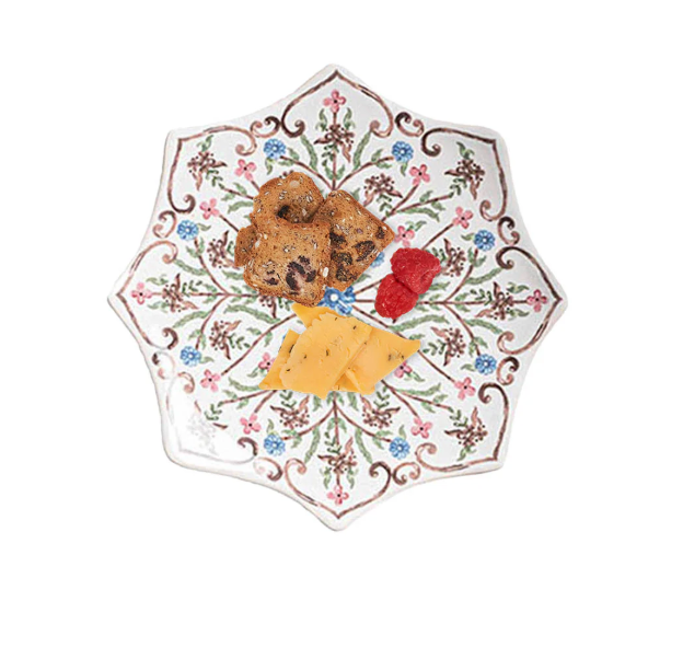 Villa Seville Scalloped Side/Cocktail Plate - Set of 4