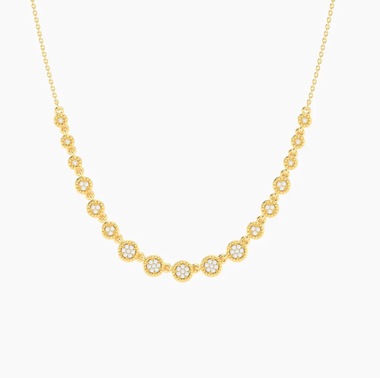 Ella Stein Multi Circle Chain Necklace