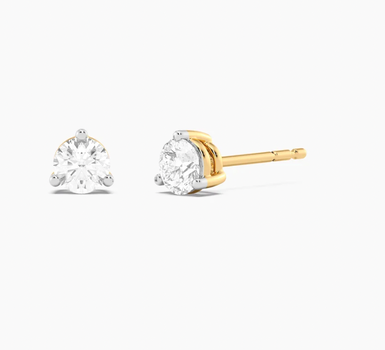 Ella Stein Lab Grown .50 CT Stud Earrings
