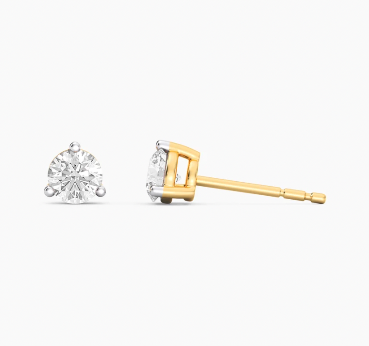 Ella Stein Lab Grown .50 CT Stud Earrings