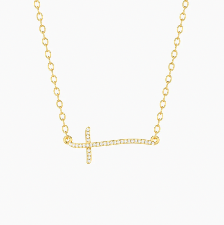 Ella Stein Criss Cross Pendant Necklace