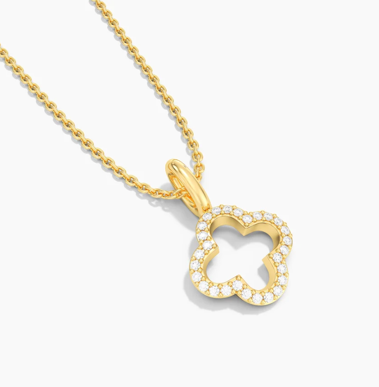 Ella Stein Lucky Clover Necklace