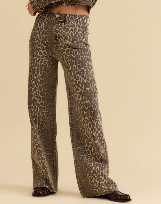 Far Out Wide Leg in Cool Cat
