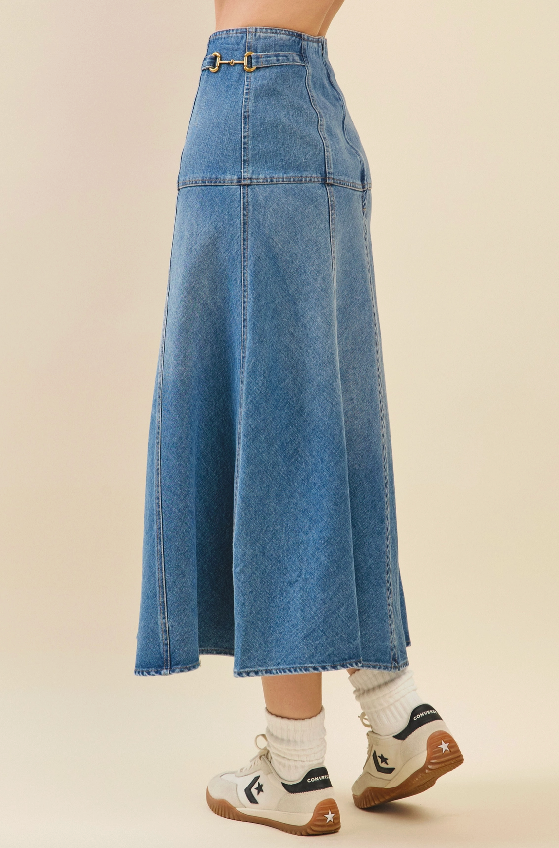 Derby Denim Skirt
