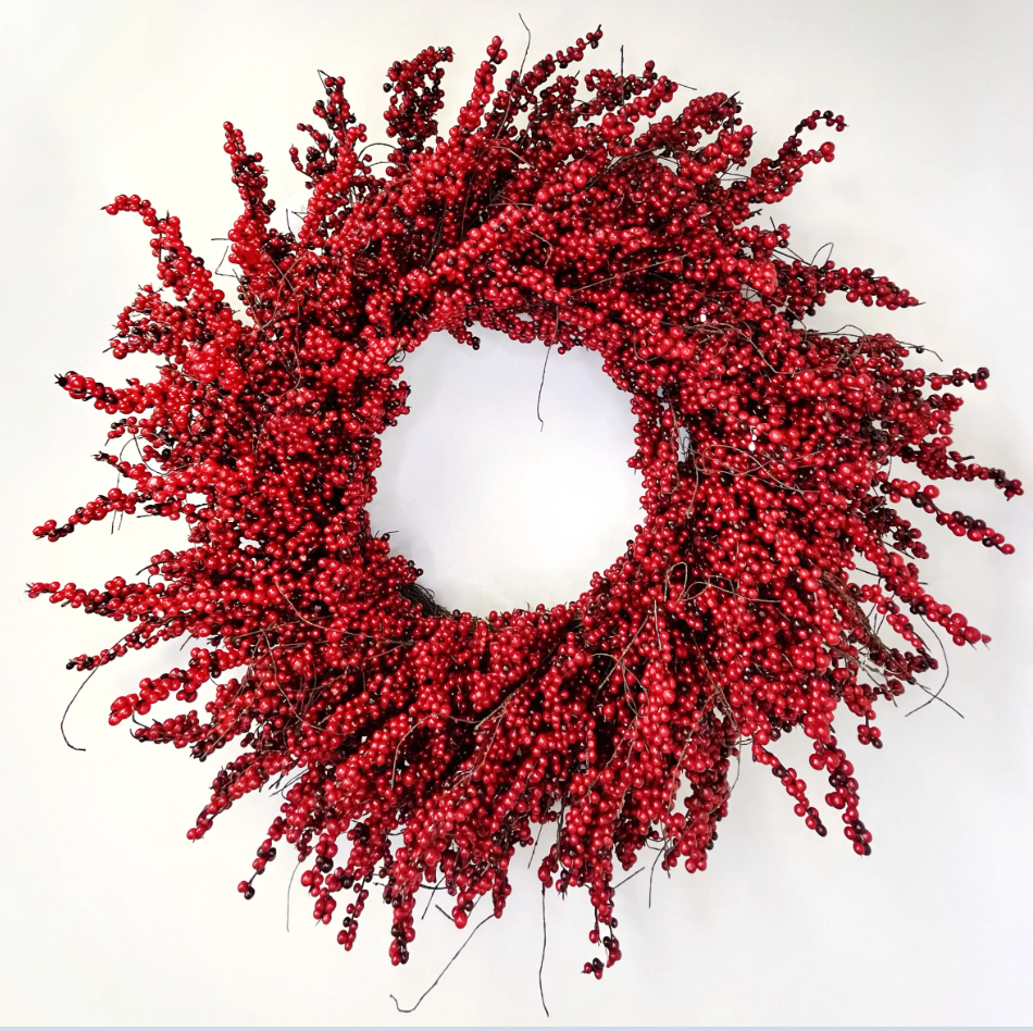 28'' Thimble Berry Wreath