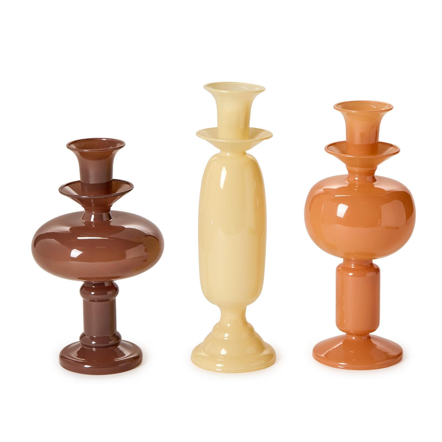 Earthtones Candle Holders