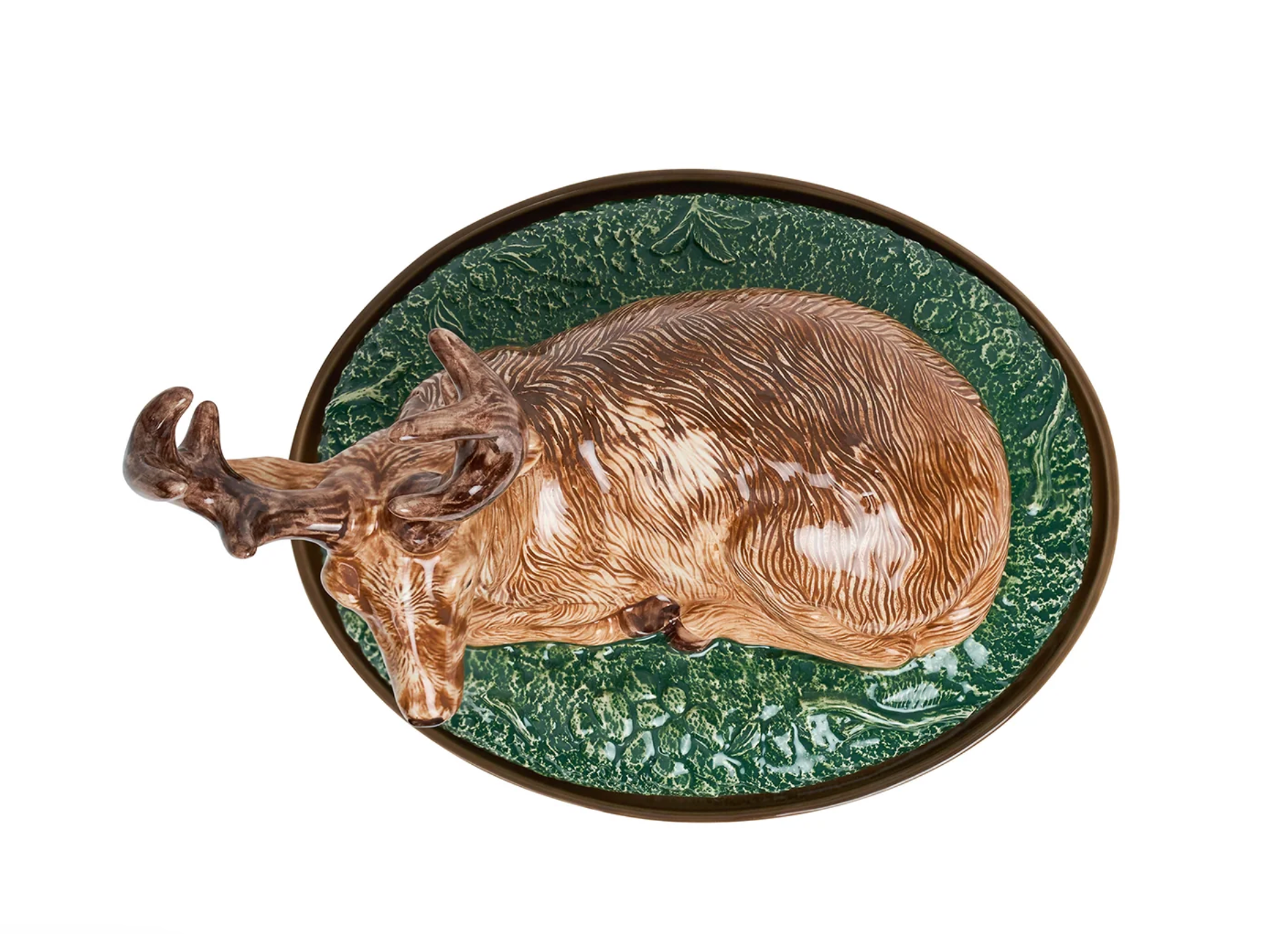 Forest Walk Stag Baker with Lid