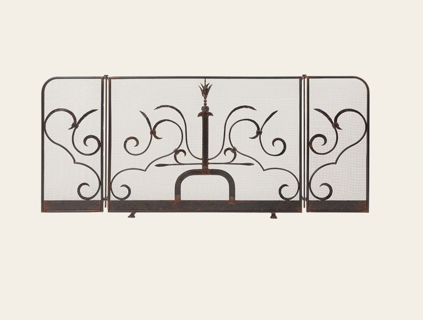 Maya Firescreen - Triple Panel