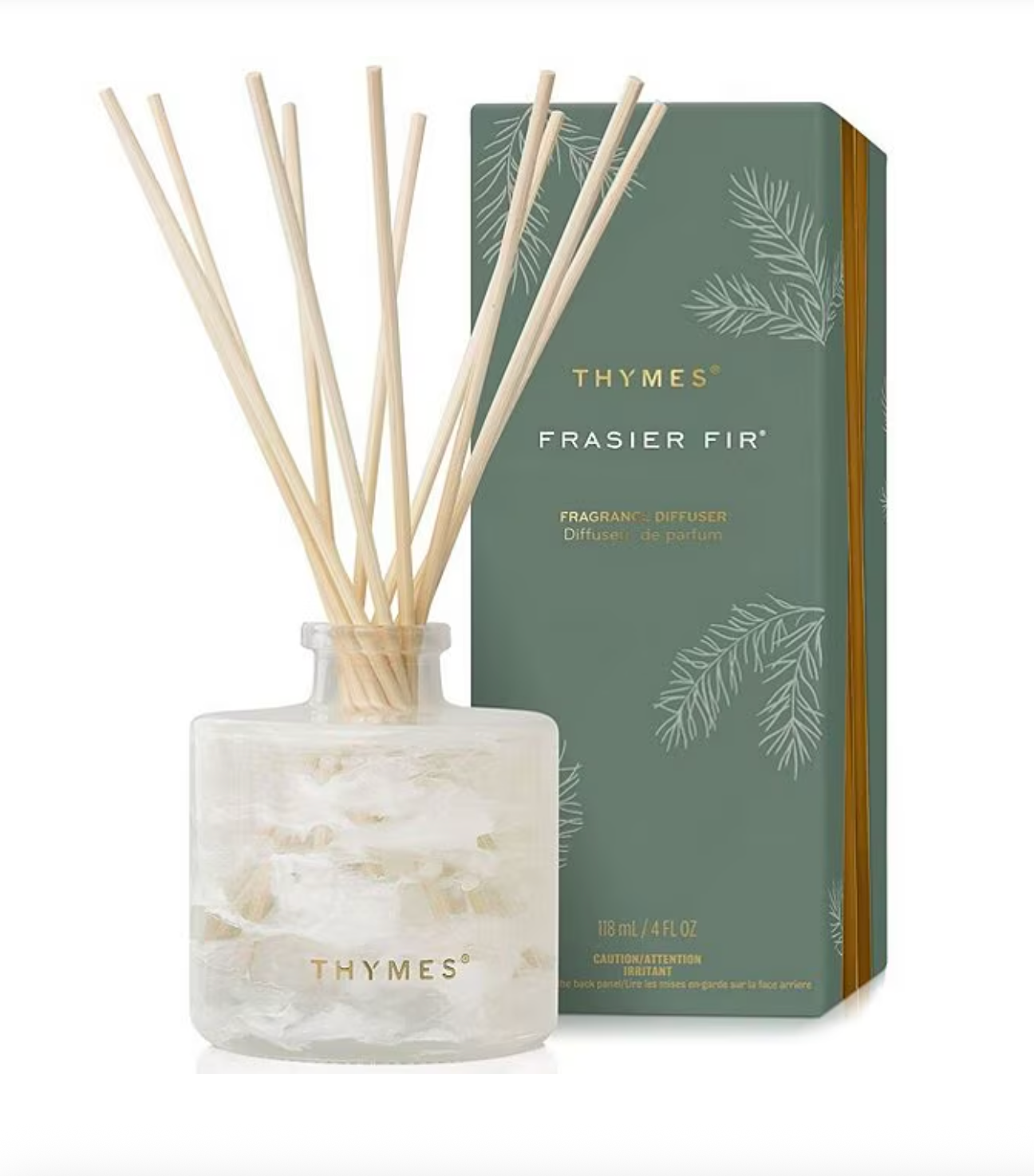 Thymes Frasier Fir Tidings Reed Diffuser