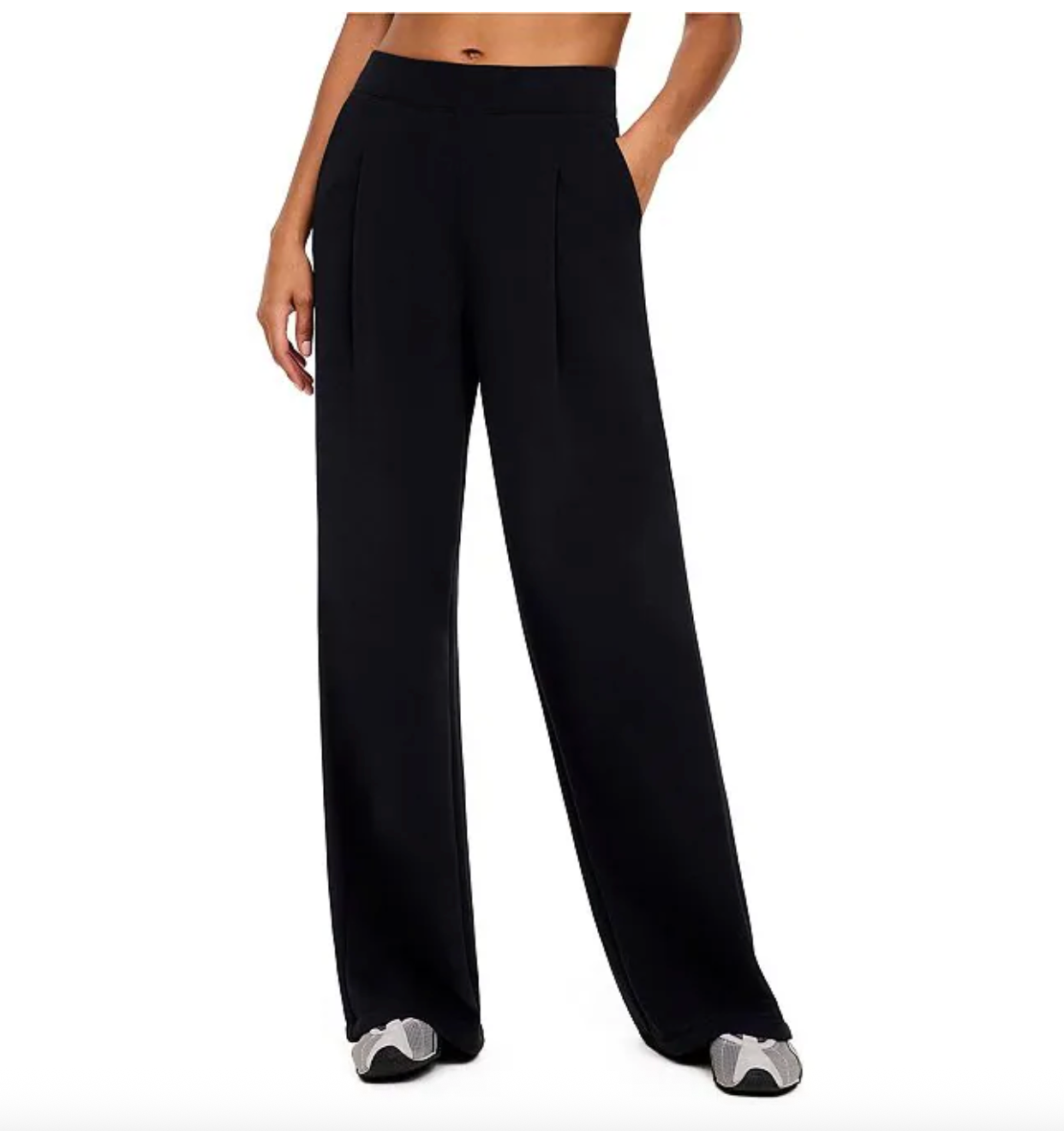 SPANX AirEssentials Pleated Trouser - Very Black