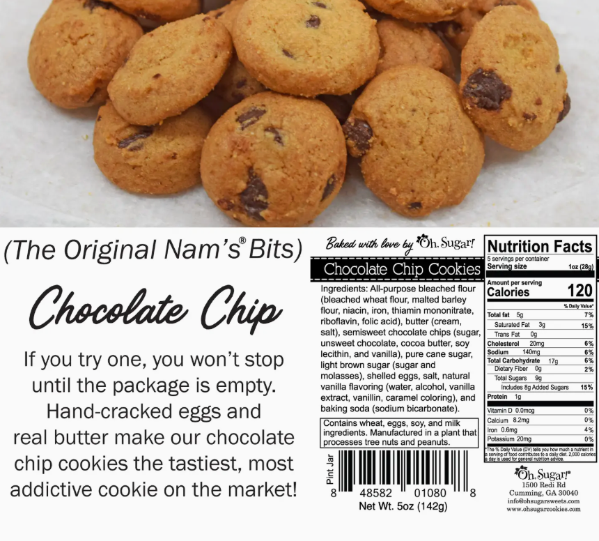 Oh Sugar Chocolate Chip Cookies
