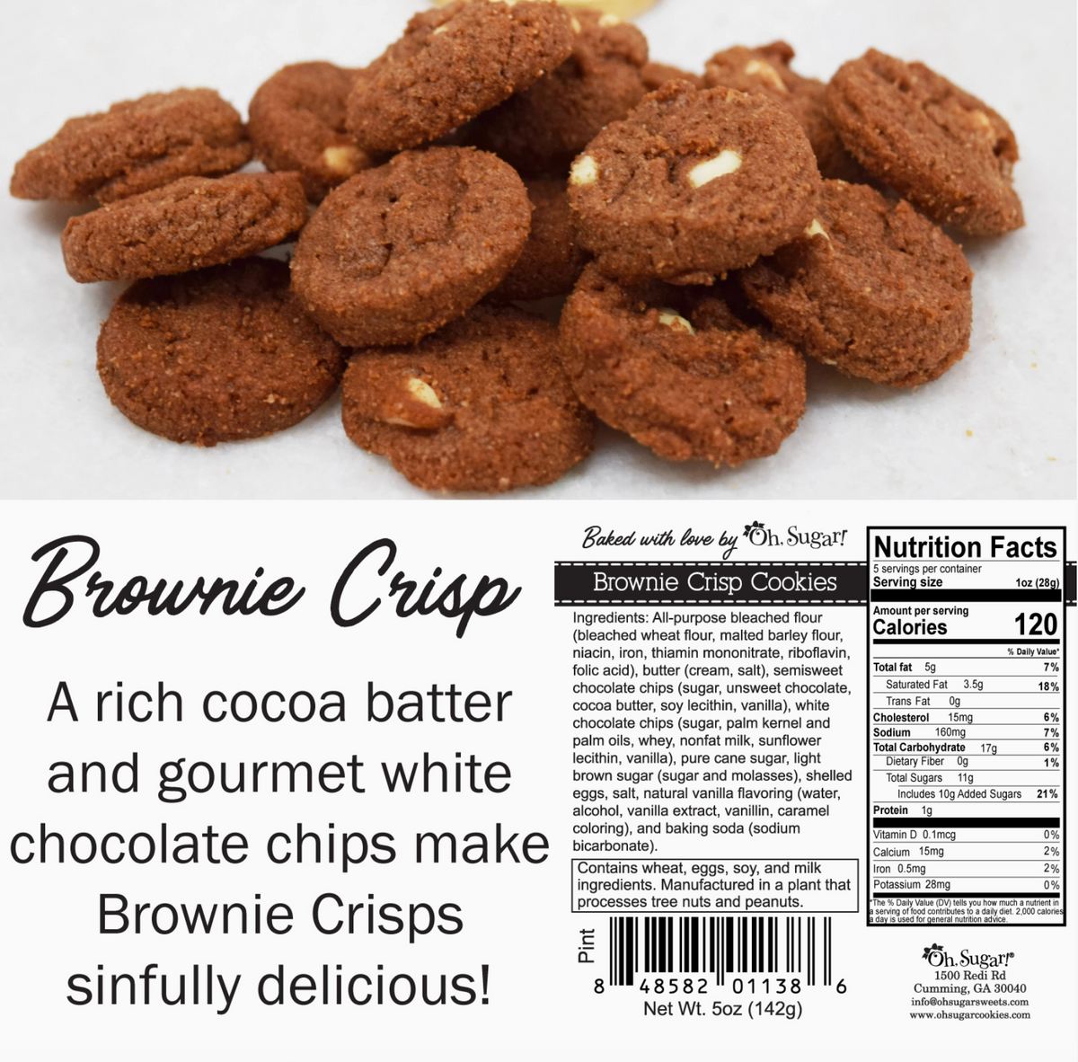 Oh Sugar Chocolate Chip Cookies