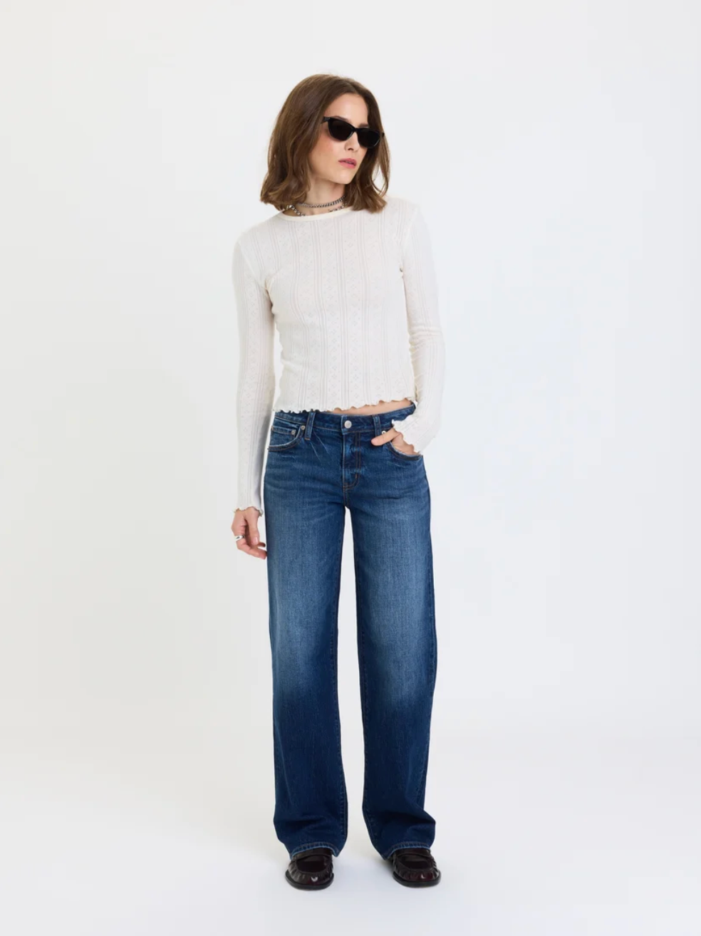 Daze Keeper Low Rise Straight Jean