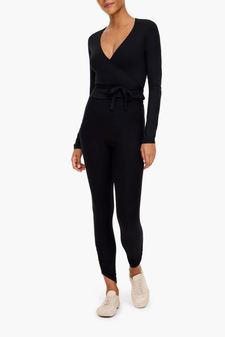 SPANX Ballet Wrap - Very Black